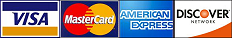 We accept all major credit cards